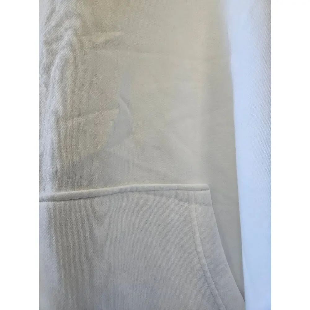 Levi's [Smudge] Hoodie White Minimal Sweatshirt Relaxed XL